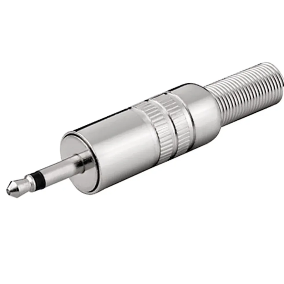 3,5 mm-hannkontakt i metall - Mono