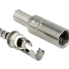 3,5 mm-kontakt i metall, hann, 4-pinners