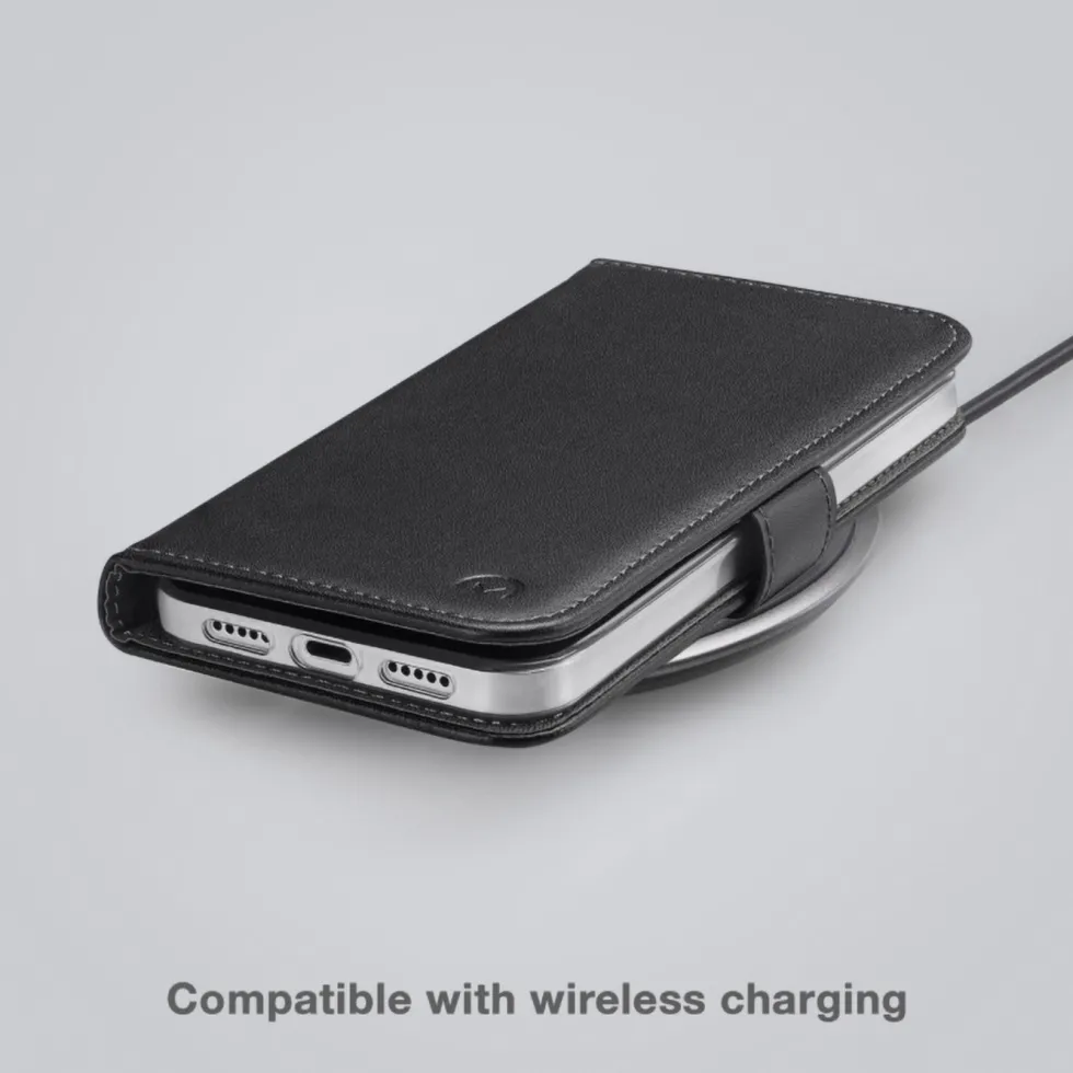 Mobilize Classic Gelly Wallet Book Case – Mobildeksel for iPhone 14 Pro Max Svart