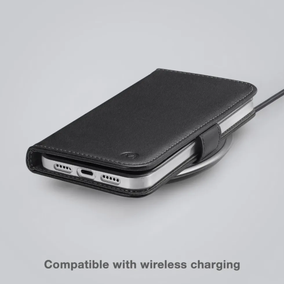 Mobilize Classic Gelly Wallet Book Case – Mobildeksel for iPhone 14 Pro Max Svart