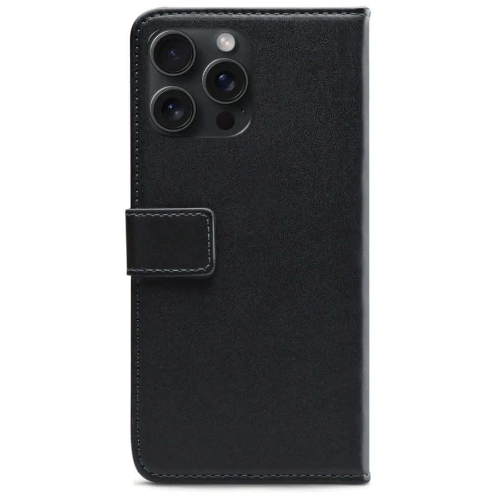 Mobilize Classic Gelly Wallet Book Case – Mobildeksel for iPhone 15 Pro Max Svart