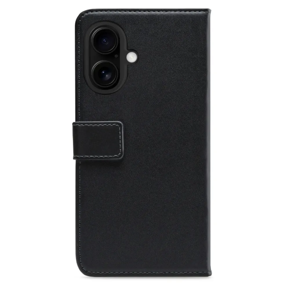 Mobilize Classic Gelly Wallet Book Case – Mobildeksel for iPhone 16 Plus Svart