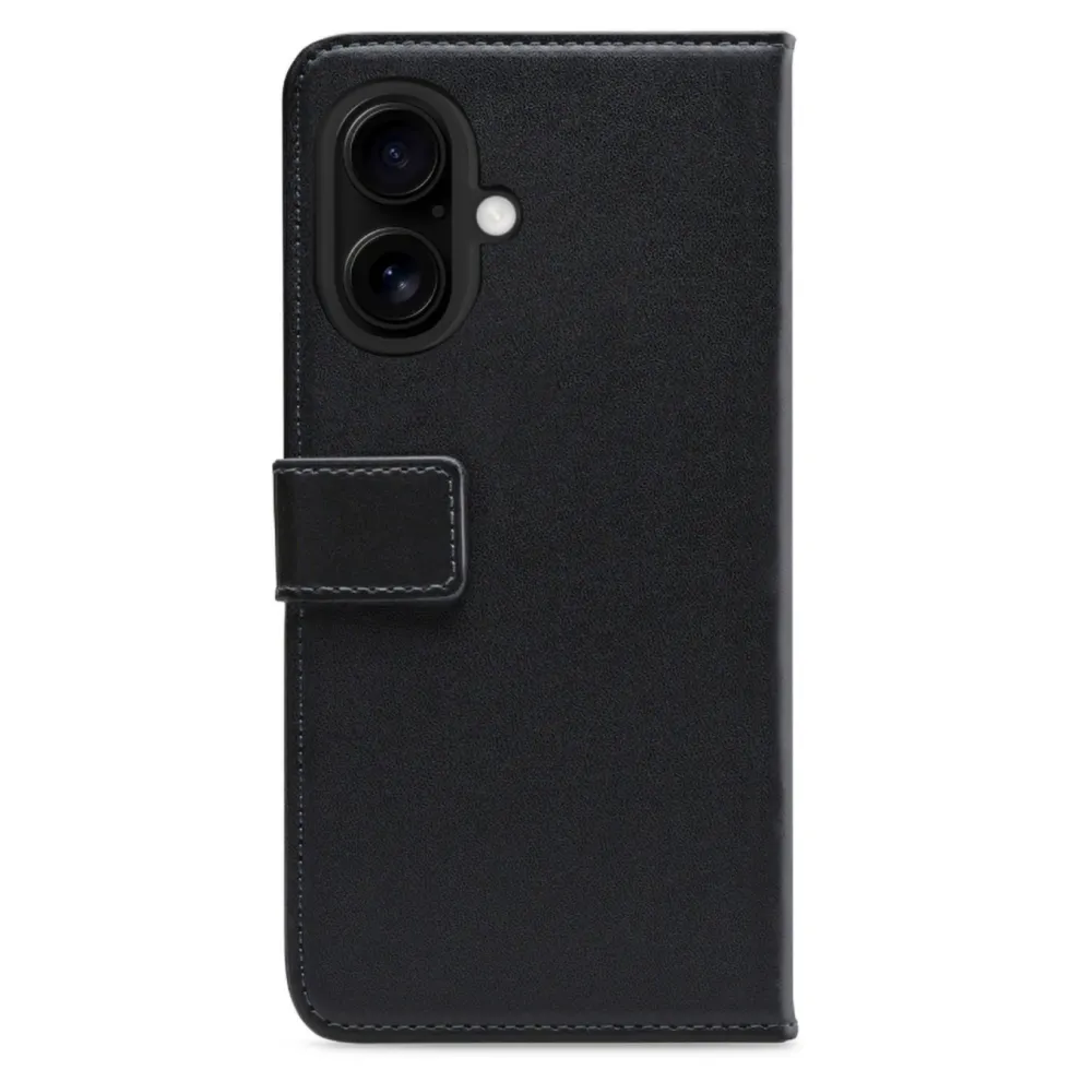 Mobilize Classic Gelly Wallet Book Case – Mobildeksel for iPhone 16 Plus Svart