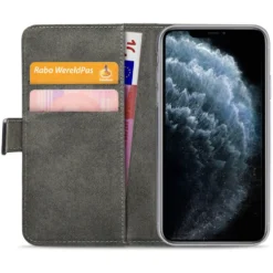 Mobilize Classic Gelly Wallet Book Case – Mobildeksel for iPhone 11 Pro Svart