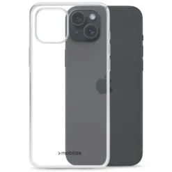 Mobilize Gelly Case – Mobildeksel for iPhone 15 Plus Transparent
