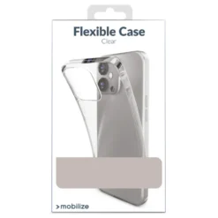 Mobilize Gelly Case – Mobildeksel for iPhone 16 Plus Transparent