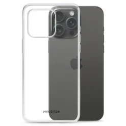 Mobilize Gelly Case – Mobildeksel for iPhone 15 Pro Max Transparent