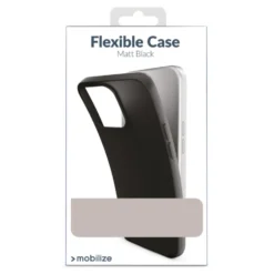 Mobilize Rubber Gelly Case – Mobildeksel for iPhone 15 Pro Max Svart