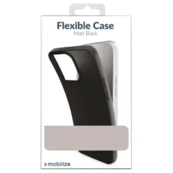 Mobilize Rubber Gelly Case – Mobildeksel for iPhone 13 mini Svart
