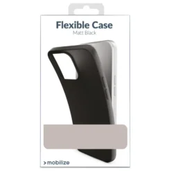 Mobilize Rubber Gelly Case – Mobildeksel for iPhone 13 Pro Max Svart