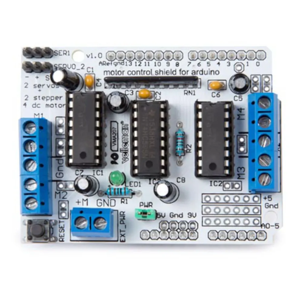 Motor-shield for Arduino