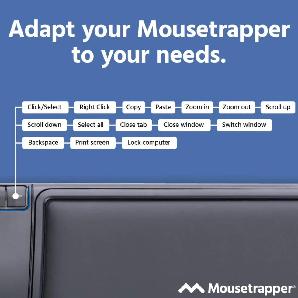 MouseTrapper Prime Trådløs ergonomisk mus