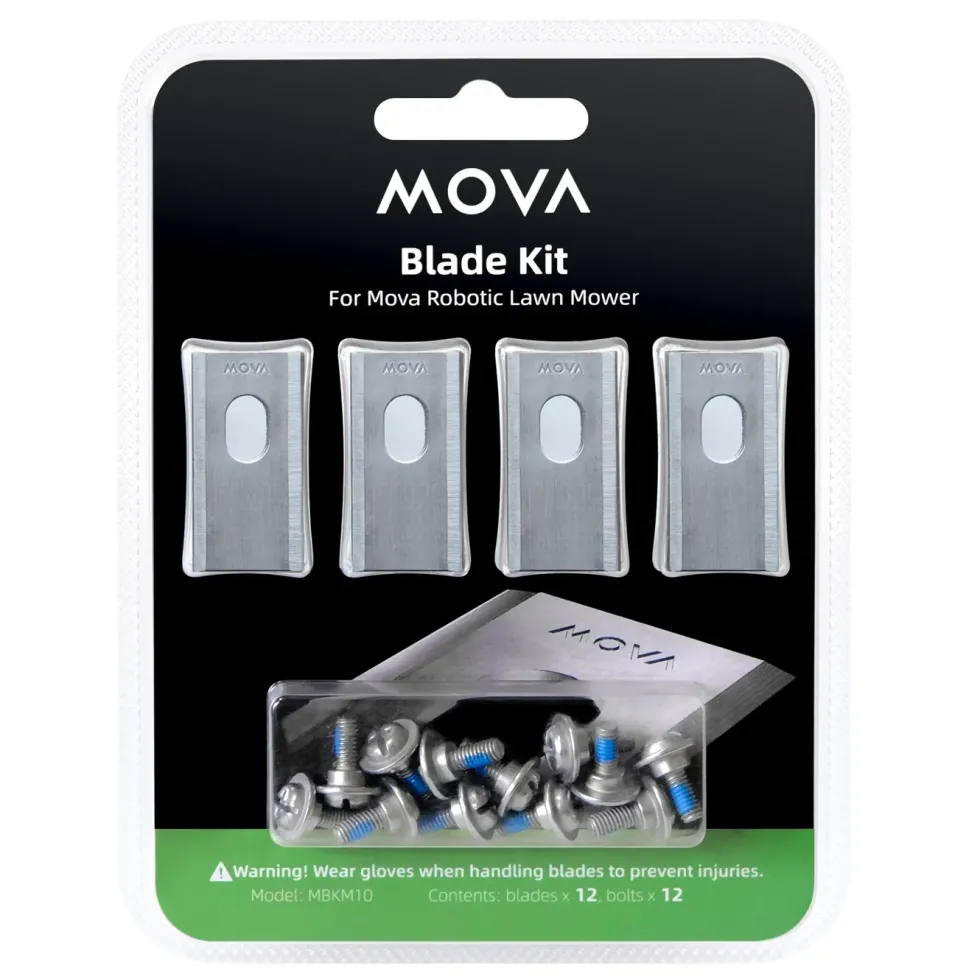 MOVA Reservekniver for Mova 600/100 robotgressklippere, 12-pakk