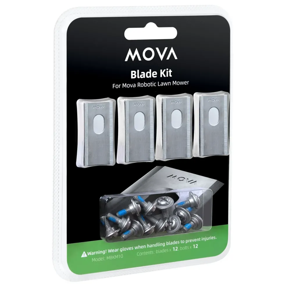 MOVA Reservekniver for Mova 600/100 robotgressklippere, 12-pakk