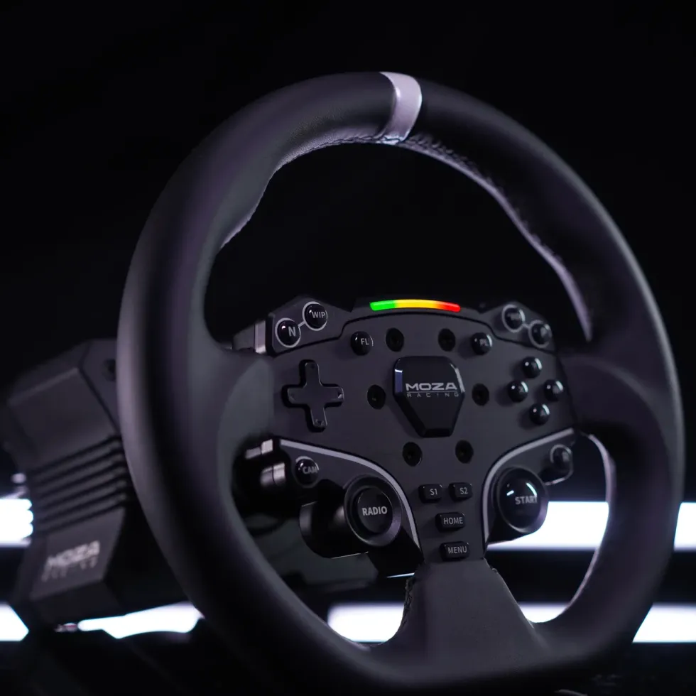 MOZA Racing R5 Bundle ratt- og pedalsett for simracing