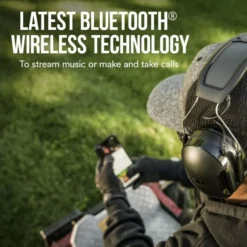 3M WorkTunes Connect & Solar hørselvern Bluetooth Svart