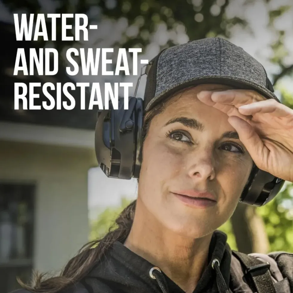 3M WorkTunes Connect & Solar hørselvern Bluetooth Svart