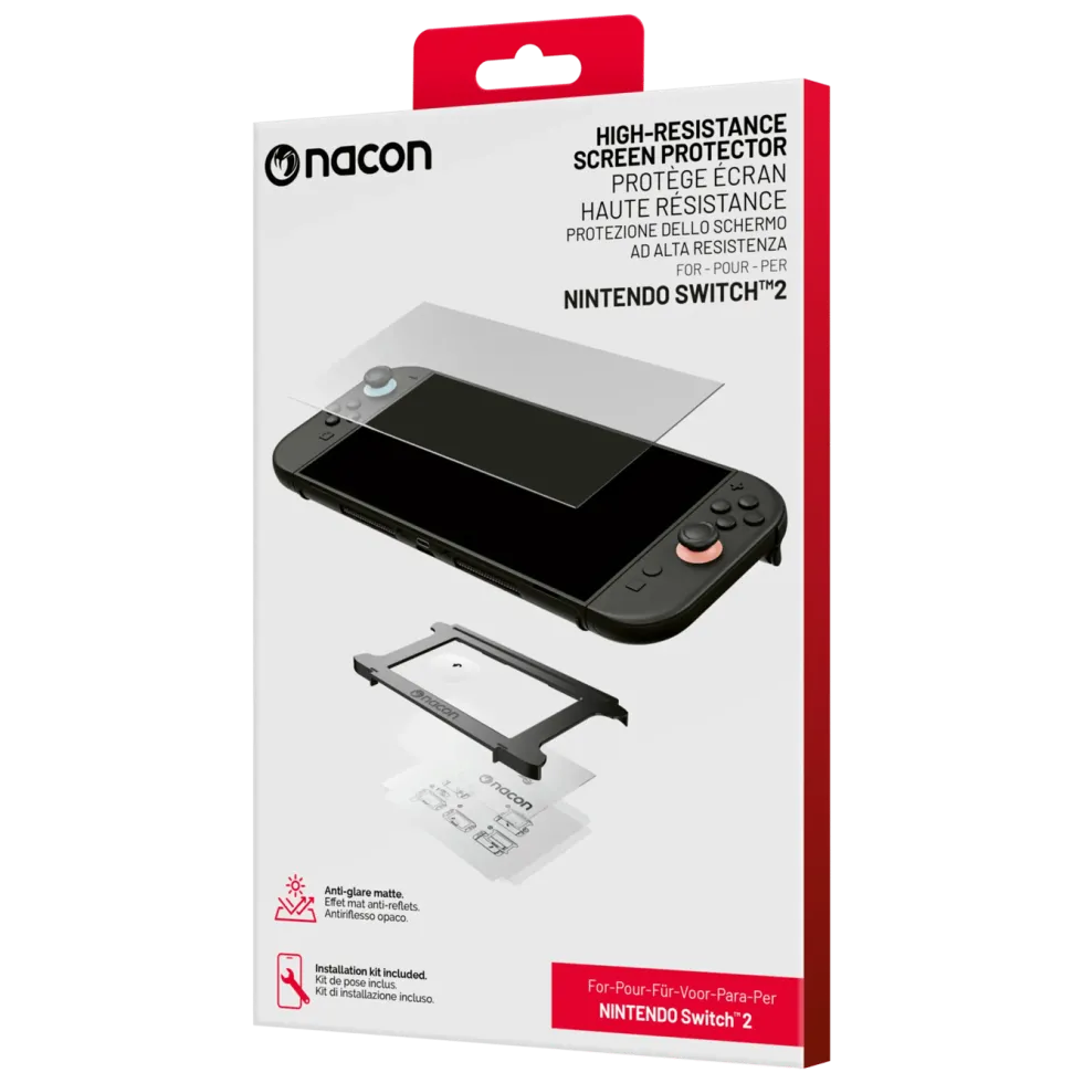 Nacon Skjermbeskytter for Nintendo Switch 2 0,45 mm