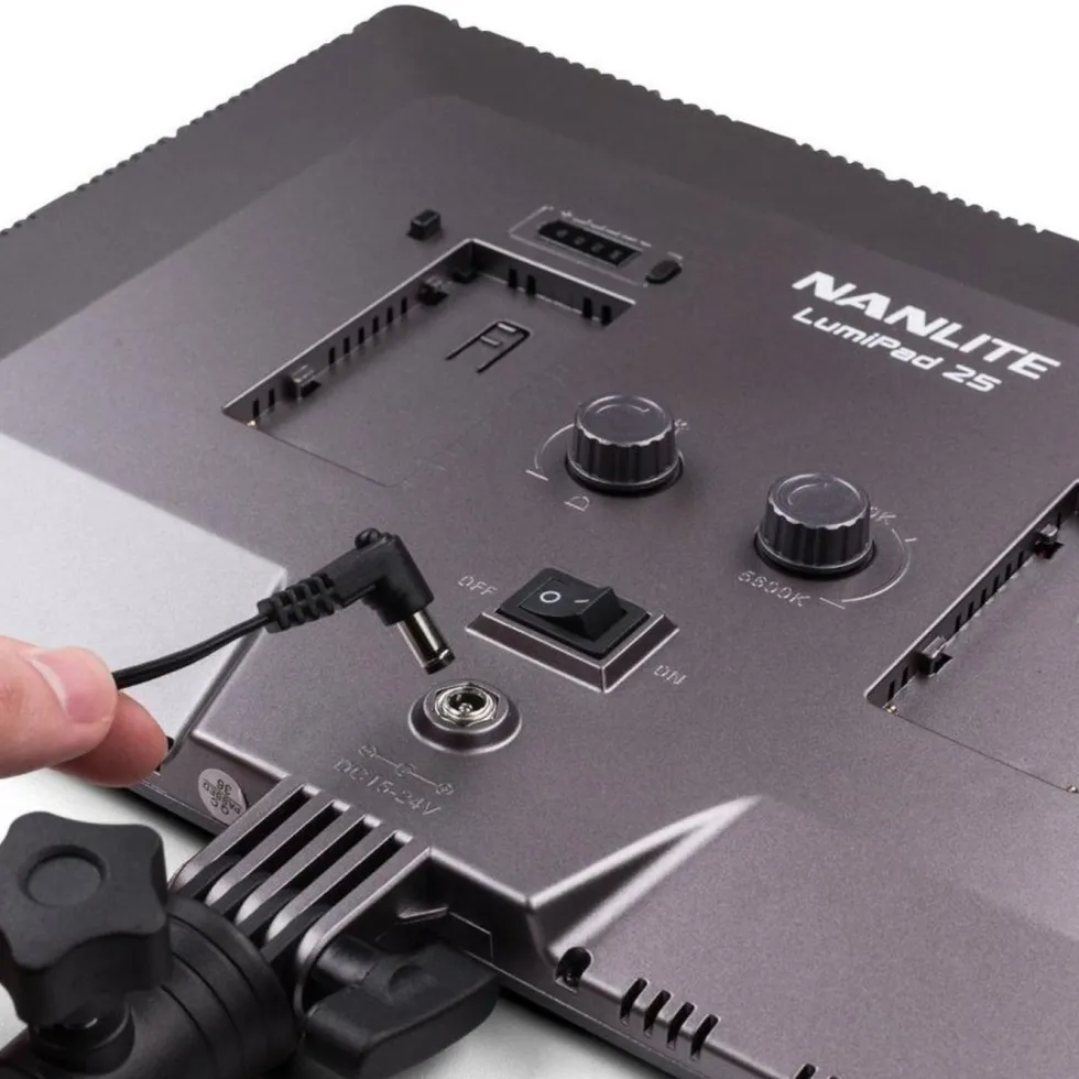 Nanlite LumiPad 25 LED-paneler med stativ 2-pk.