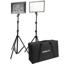 Nanlite LumiPad 25 LED-paneler med stativ 2-pk.