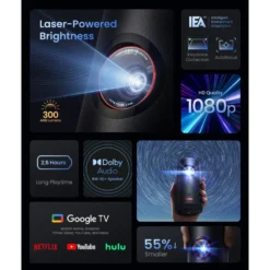 Nebula Capsule 3 Laser Bærbar Full HD miniprojektor