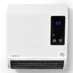 Nedis Baderomsovn – 2000 W med fjernkontroll