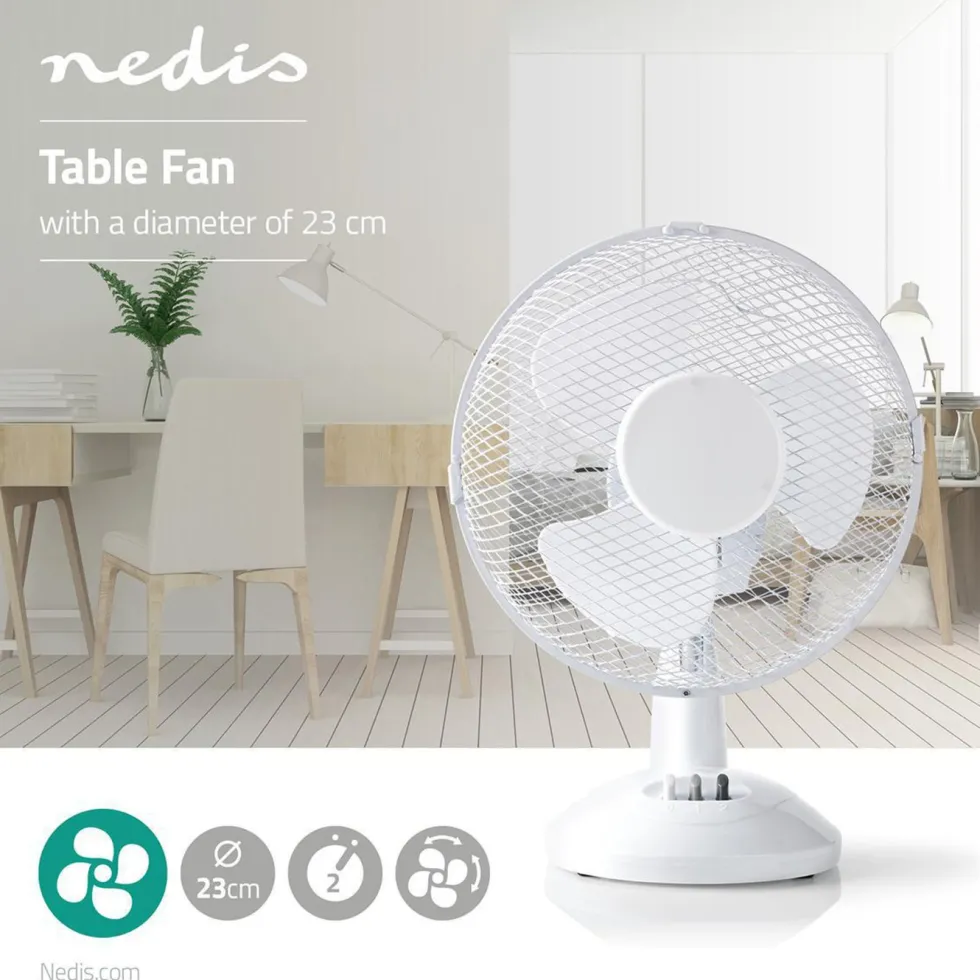 Nedis Bordvifte 23 cm
