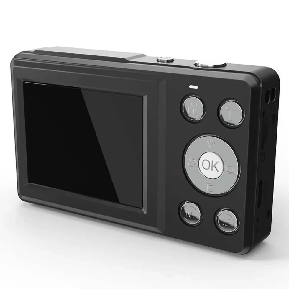 Nedis Digitalt kompaktkamera med to skjermer og 4K-video