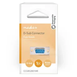 Nedis D-subkontakt DB9 Hunn