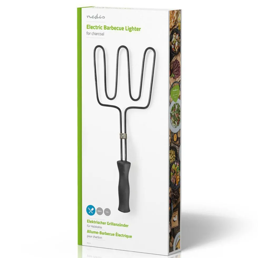 Nedis Elektrisk grilltenner 800 W