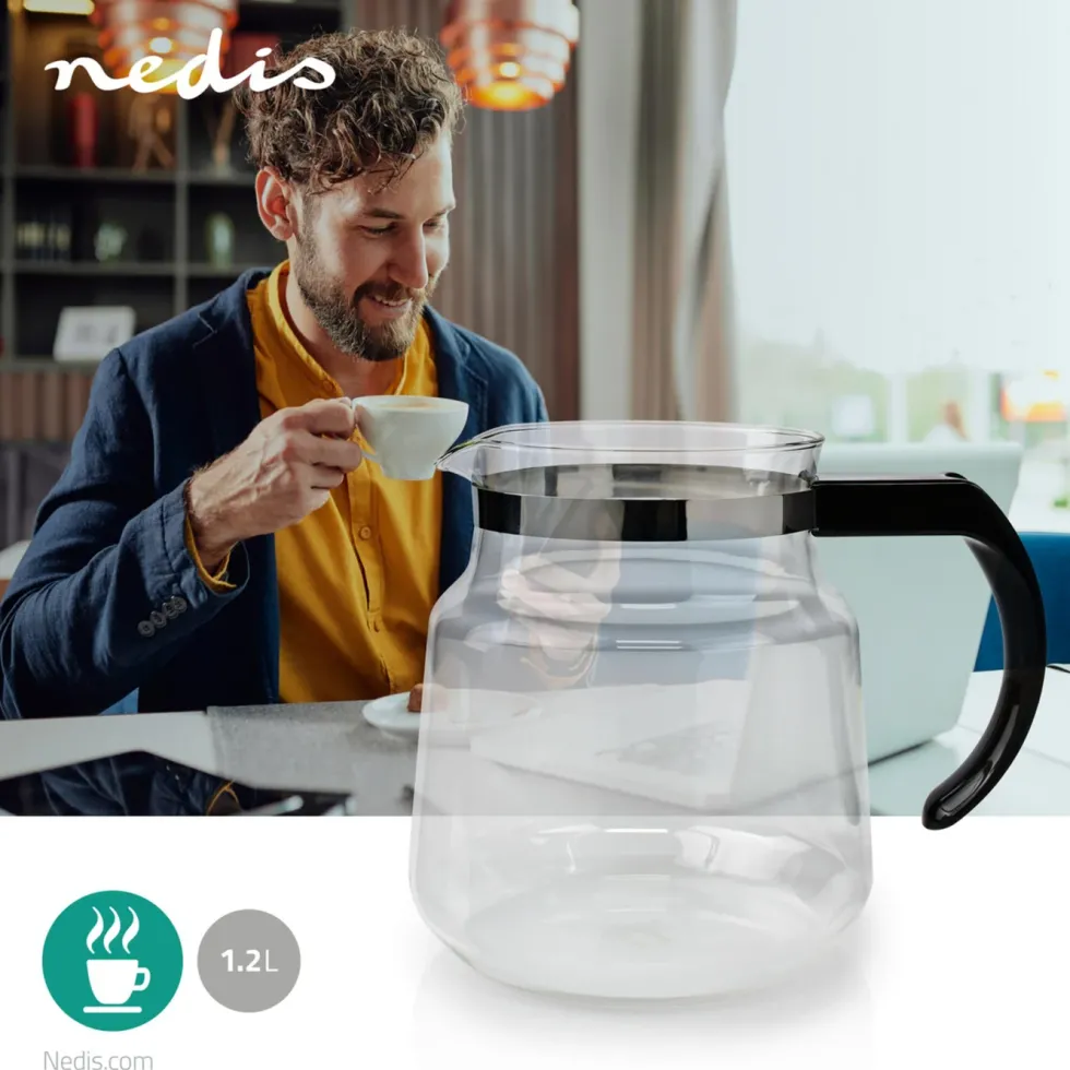 Nedis Glasskanne 1,2 l til Moccamaster