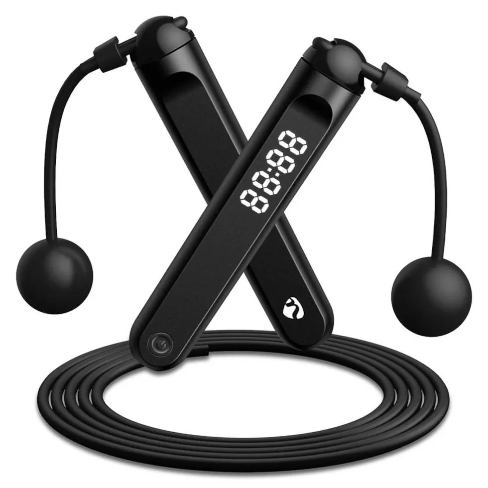 Nedis 2-i-1 Fitness Smart Hoppetau med Bluetooth
