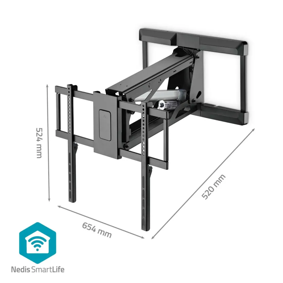 Nedis Motorisert TV-veggfeste 37–75"