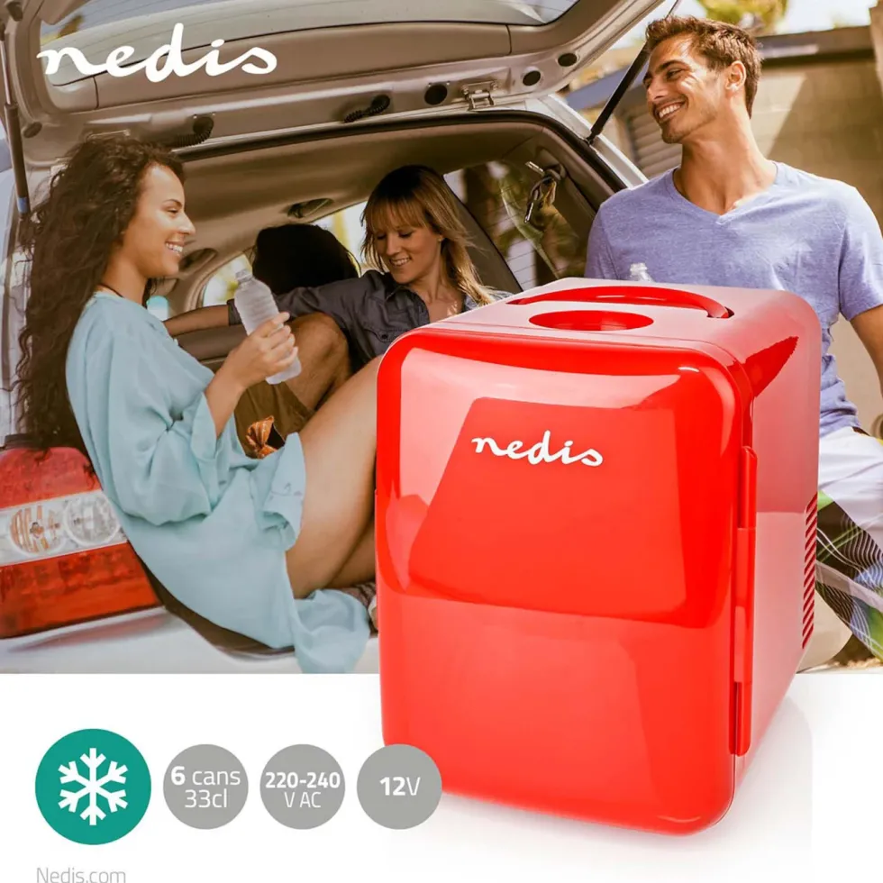Nedis Portabelt minikjøleskap 4 l