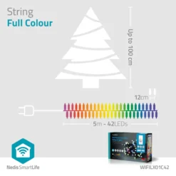 Nedis SmartLife Lyslenke RGB 5 m