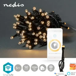 Nedis SmartLife Varmhvit Lyslenke 5 m