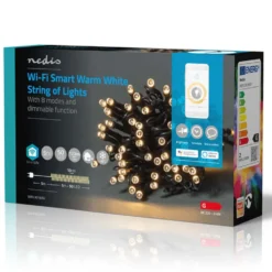 Nedis SmartLife Varmhvit Lyslenke 5 m