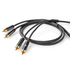 Nedis Stereolydkabel med doble RCA-kontakter 2 m