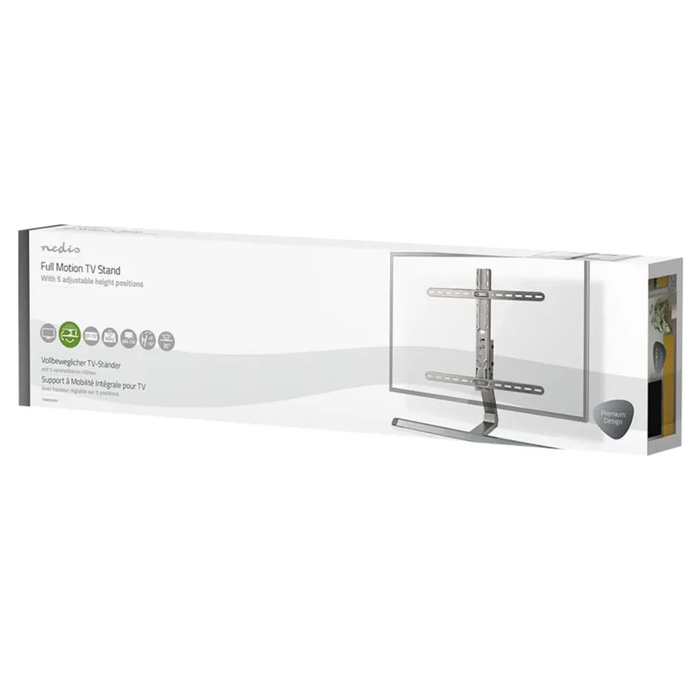 Nedis Vippe- og roterbart bordstativ for tv 37-75"