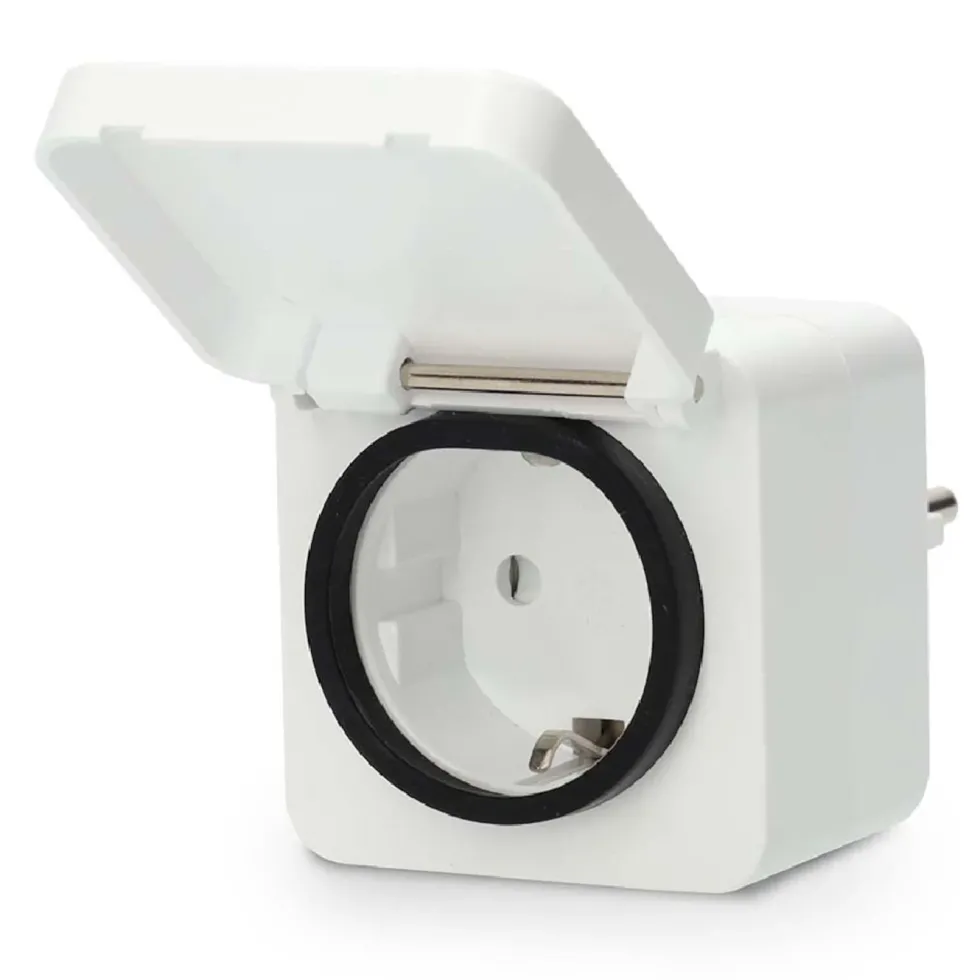 Nedis Zigbee Fjernstrømbryter for utendørsbruk 3680 W