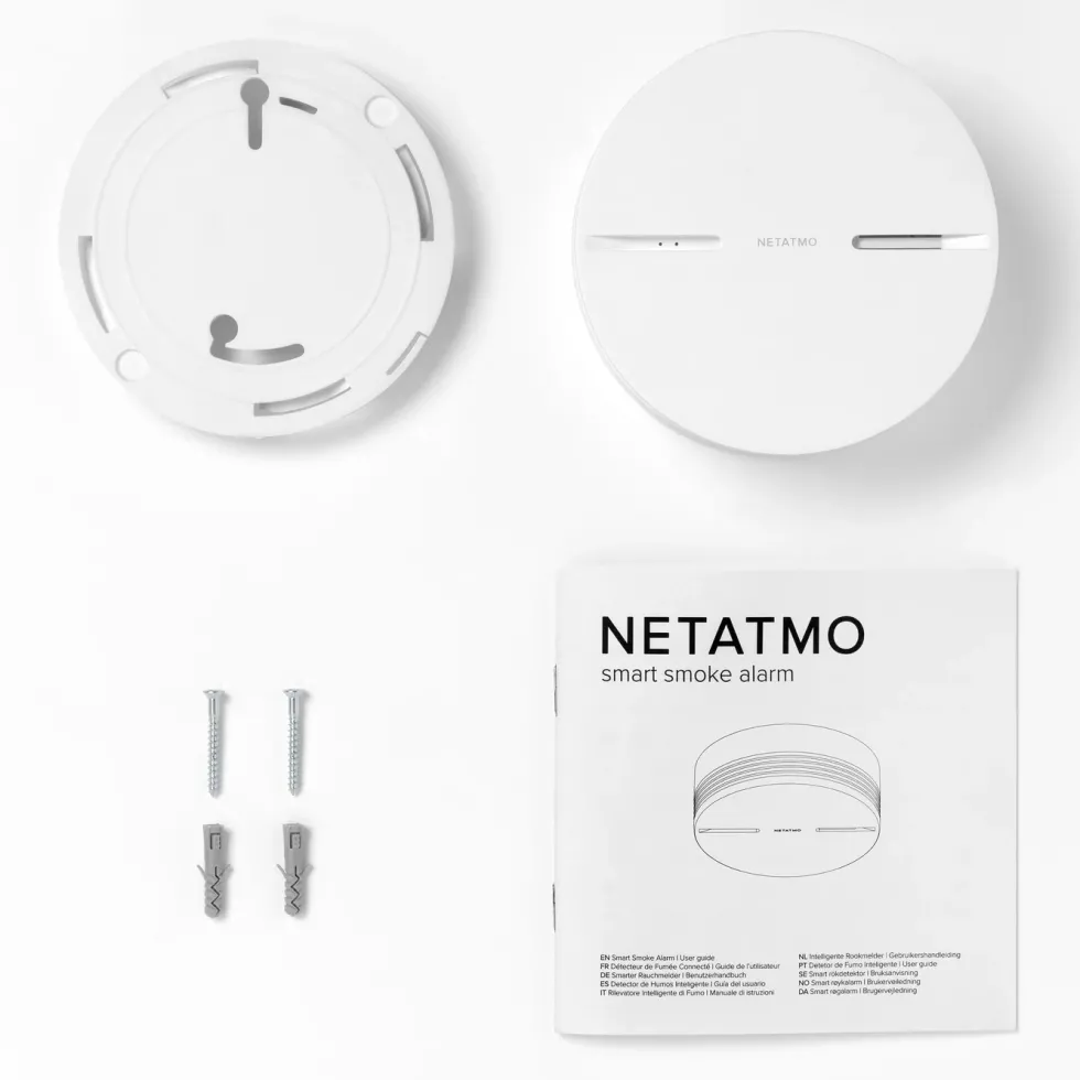 Netatmo Smart røykvarsler 1-pk.