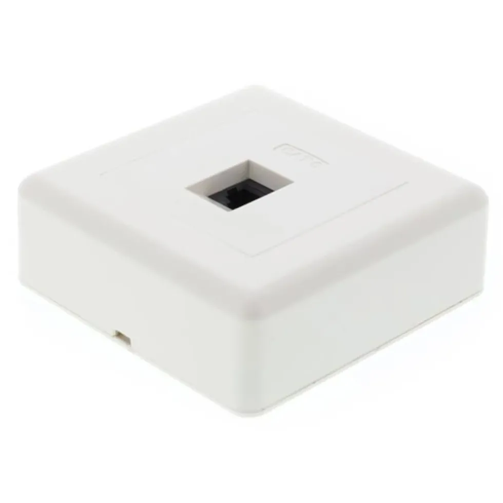 Nettverksuttak 1-port, Cat 6