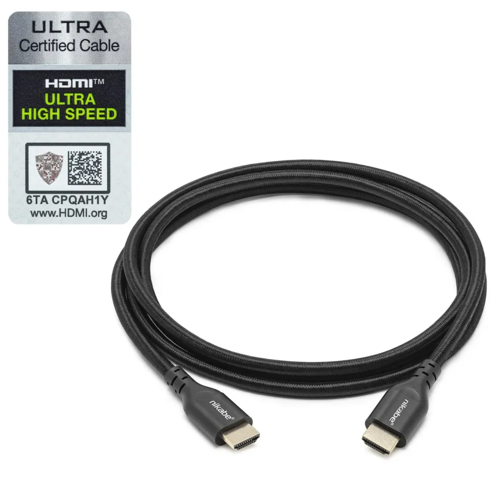 Nikabe HDMI-kabel med 8K-støtte 2 m