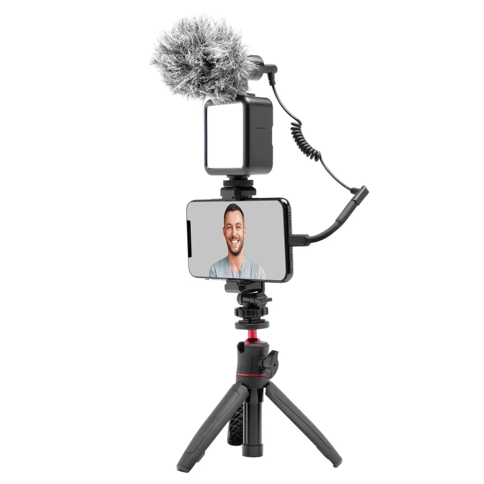 Nikabe L4 Portabelt sett for vlogging
