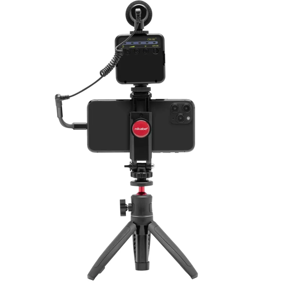 Nikabe L4 Portabelt sett for vlogging