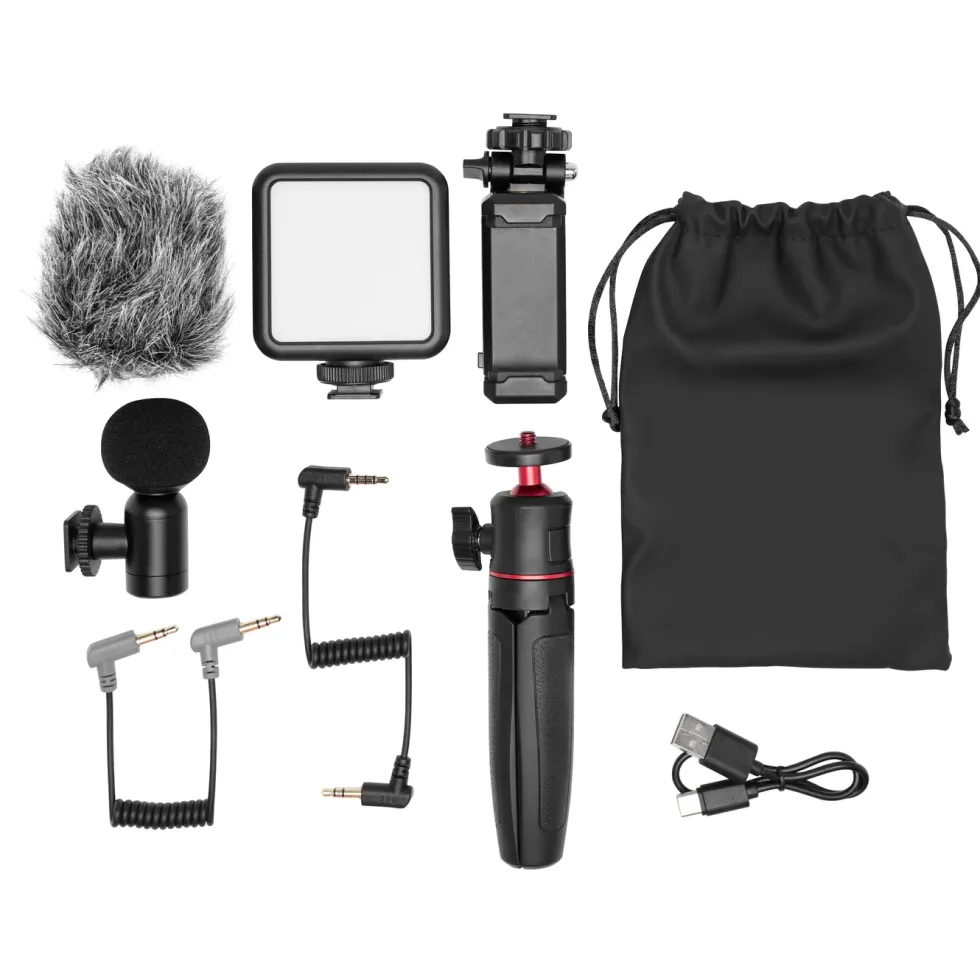 Nikabe L4 Portabelt sett for vlogging