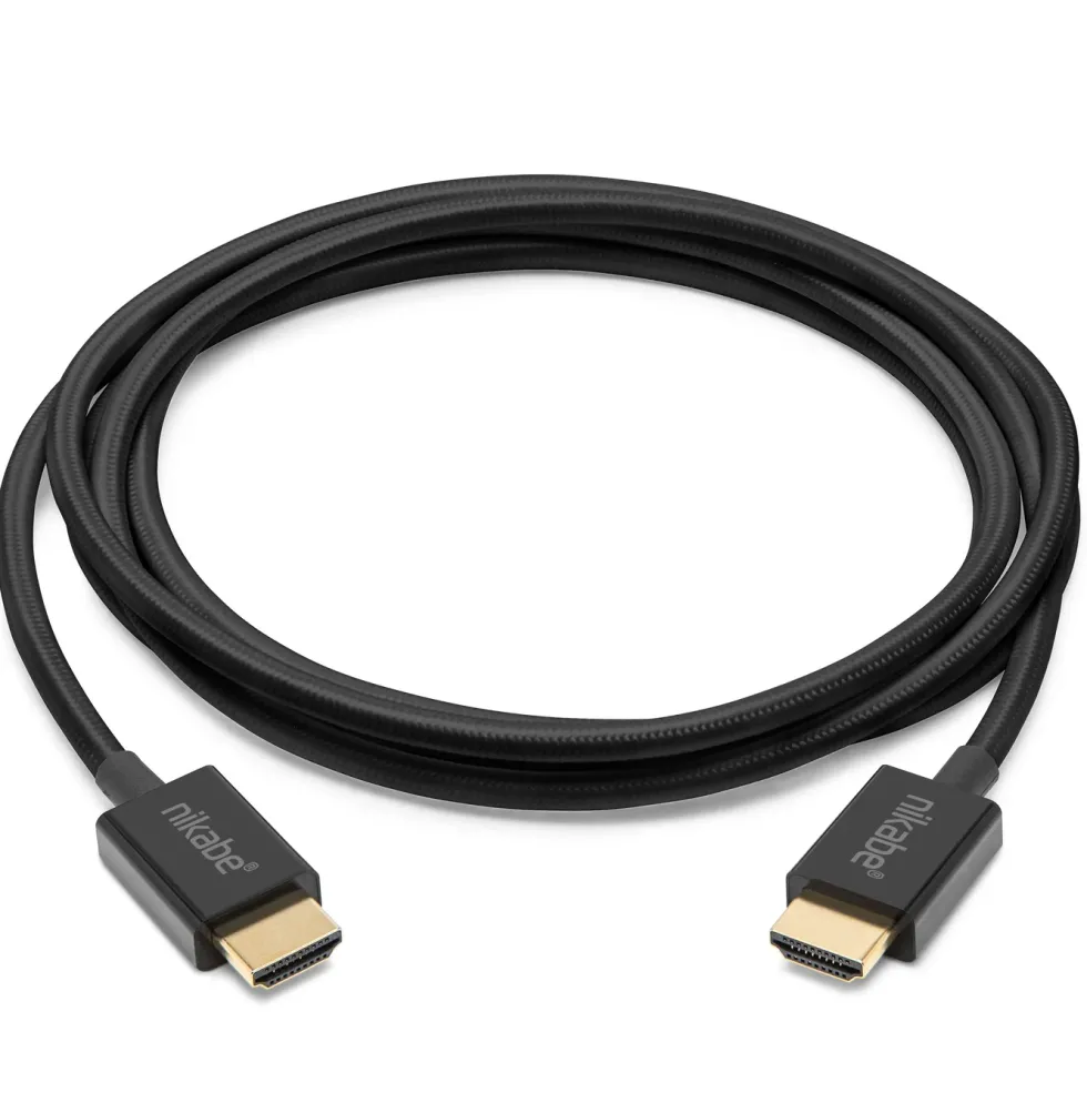 Nikabe Ultra Slim HDMI-kabel med 8K-støtte - Svart 2 m