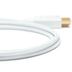 Nikabe Ultra Slim HDMI-kabel med 8K-støtte - Hvit 1 m