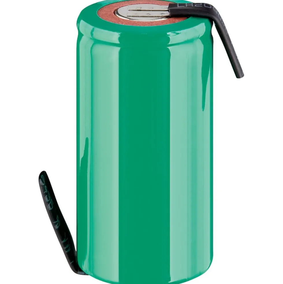 NiMH Sub-C-batteri 1,2 V 2400 mAh