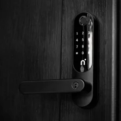 Nimly Touch Pro Elektronisk dørlås med fingeravtrykksleser Ultimate Black